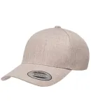 Yupoong-Flex Fit 5789M Classic Premium Snapback Ca in Heather grey