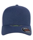 Yupoong-Flex Fit 5511UP Unipanel Cap in Melange navy/ white