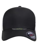 Yupoong-Flex Fit 5511UP Unipanel Cap in Black/ white