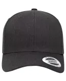 Yupoong-Flex Fit 6389 Cvc Twill Hat in Dark heather grey