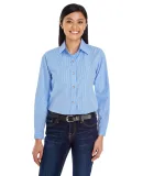 Backpacker BP7036 Ladies' Yarn-Dyed Micro-Check Wo in Light blue