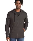 New Era NEA141    Thermal Full-Zip Hoodie BlkHthr