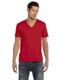 Alternative Apparel AA1032 Men’s Basic V-Neck T- APPLE RED