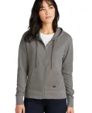 New Era LNEA141  Ladies Thermal Full-Zip Hoodie ShdGyHthr