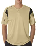 Alleson Athletic 7937 B-Core Pro Placket Jersey Vegas Gold/ Black