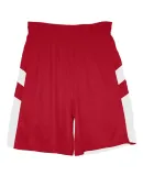 Alleson Athletic 2266 Youth B-Pivot Rev. Shorts Red/ White