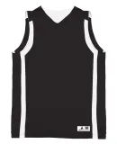 Alleson Athletic 2551 Youth B-Core B-Slam Reversib Black/ White