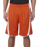 Alleson Athletic 7244 B-Core B-Slam Reversible Sho Burnt Orange/ White