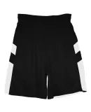 Alleson Athletic 7266 B-Pivot Rev. Shorts Black/ White