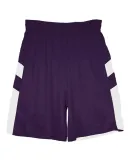 Alleson Athletic 7266 B-Pivot Rev. Shorts Purple/ White