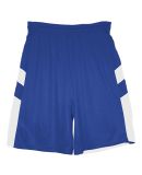Alleson Athletic 7266 B-Pivot Rev. Shorts in Royal/ white