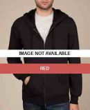 AA9290 Alternative Unisex Fleece Zip-Up Hoodie Red