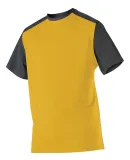 Alleson Athletic 532CJ Crewneck Baseball Jersey Gold/ Black