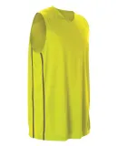 Alleson Athletic 535JY Youth Basketball Jersey Electric Yellow/ Charcoal