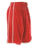 Alleson Athletic 535P Basketball Shorts Red/ White