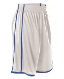 Alleson Athletic 535P Basketball Shorts White/ Royal