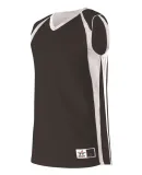 Alleson Athletic 54MMR Reversible Basketball Jerse Black/ White