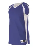 Alleson Athletic 54MMR Reversible Basketball Jerse Royal/ White