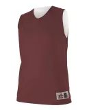 Alleson Athletic 560RW Women's Reversible Mesh Tan Maroon/ White