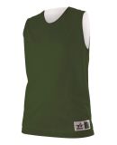 Alleson Athletic 560RW Women's Reversible Mesh Tan in Forest/ white