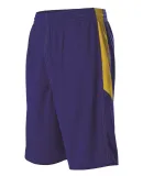Alleson Athletic 589PSP Single Ply Reversible Bask in Royal/ gold