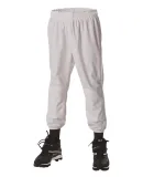 Alleson Athletic 604PDK2 Pull-Up Baseball Pants Grey