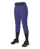 Alleson Athletic 605PBWY Girls' Belt Loop Fast-Pit in Royal