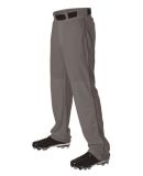 Alleson Athletic 605WLB Baseball Pants With Braid in Charcoal/ black