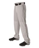 Alleson Athletic 605WLB Baseball Pants With Braid in Grey/ forest