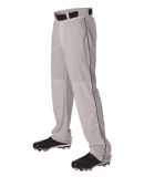 Alleson Athletic 605WLB Baseball Pants With Braid in Grey/ royal