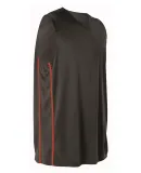 Alleson Athletic 535JW Women's Basketball Jersey Black/ Red