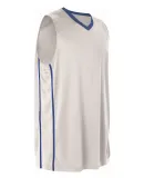 Alleson Athletic 535JW Women's Basketball Jersey White/ Royal