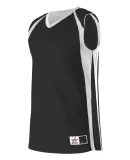 Alleson Athletic 54MMRW Women's Reversible Basketb Black/ White