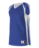Alleson Athletic 54MMRW Women's Reversible Basketb Royal/ White