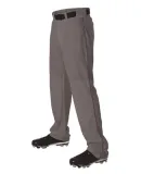 Alleson Athletic 605WLBY Youth Baseball Pants With Charcoal/ Black
