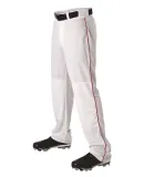 Alleson Athletic 605WLBY Youth Baseball Pants With White/ Red