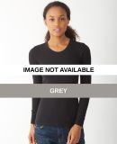 Alternative Apparel 5106 Ladies Thermal Camp T-shi Grey