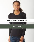 Alternative Apparel 5106 Ladies Thermal Camp T-shi Military