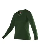 Alleson Athletic 831VLJW Women's Dig Long Sleeve V Forest