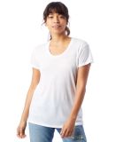 Alternative Apparel AA2620 Ladies Kimber T-Shirt in White