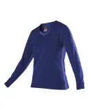 Alleson Athletic 831VLJG Girls' Dig Long Sleeve Vo Royal