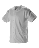 Alleson Athletic 52MBFJ Full Button Lightweight Ba Grey