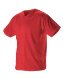 Alleson Athletic 52MBFJ Full Button Lightweight Ba Red