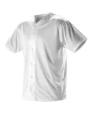 Alleson Athletic 52MBFJ Full Button Lightweight Ba White