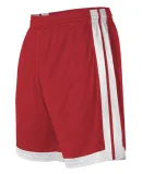 Alleson Athletic 538PY Youth Single Ply Basketball Red/ White
