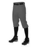 Alleson Athletic 605PKNY Youth Baseball Knicker Pa Charcoal