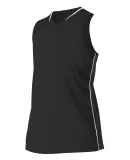 Alleson Athletic 551JW Women's Racerback Fastpitch in Black/ white