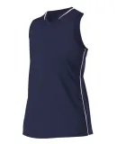 Alleson Athletic 551JW Women's Racerback Fastpitch in Navy/ white