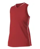 Alleson Athletic 551JW Women's Racerback Fastpitch in Red/ white