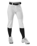 Alleson Athletic 605PKNG Girls' Fastpitch Knicker  White
